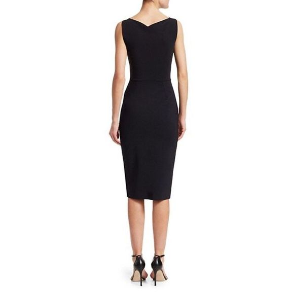 NWT Chiara Boni La Petite Robe Audrine Ruched Cutout Bodycon Dress $695 - Picture 2 of 7